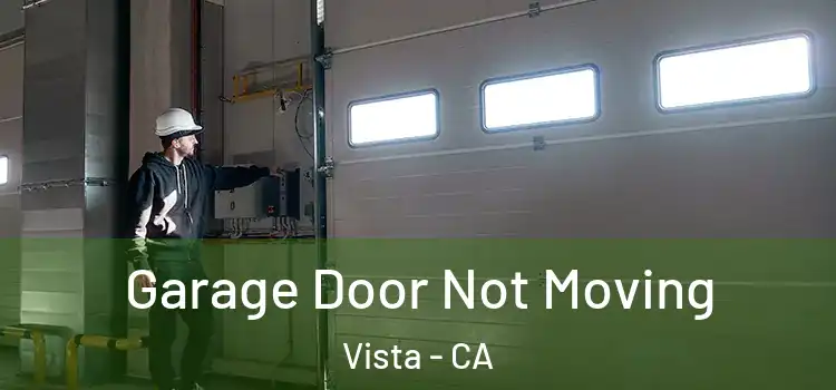  Garage Door Not Moving Vista - CA